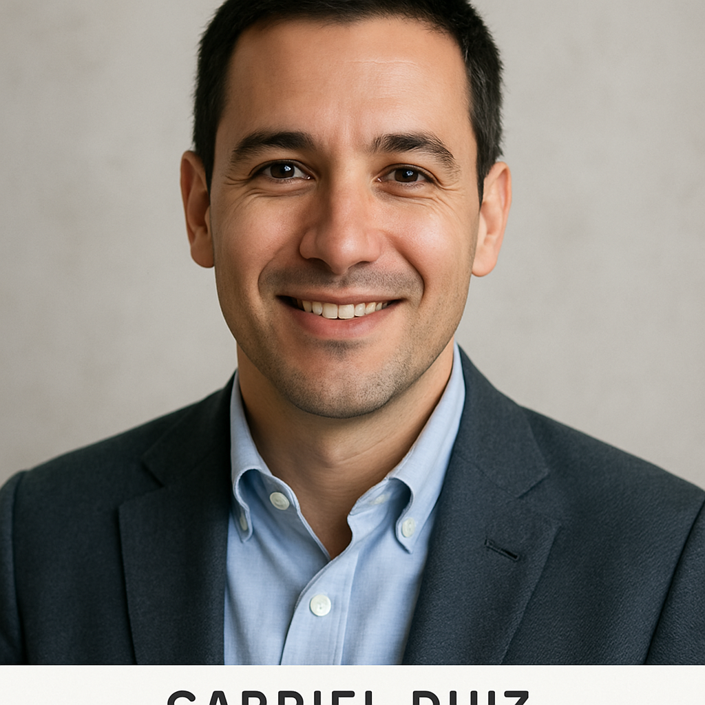 Portrait of Gabriel Ruiz, author of memoir, Spain