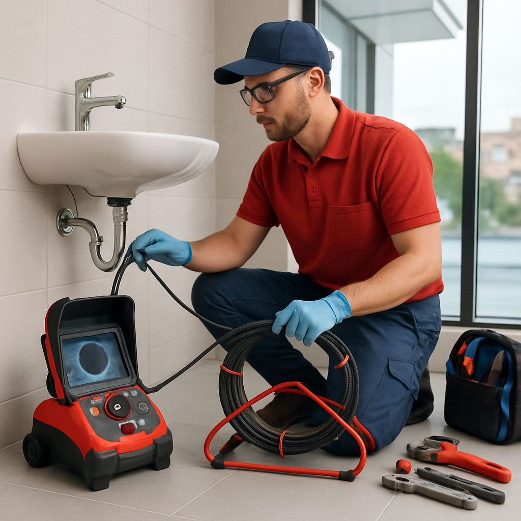 Tıkanıklık açma, atık su gideri açma işlemi. Ümraniye, Sultanbeyli, Şile ve Pendik'te tesisatçı örneği. İstanbul Anadolu Yakası hızlı çözüm.