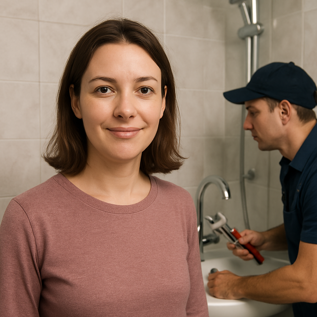Maltepe banyo seramik tamiri, su tesisatçısı müşteri fotoğrafı: Elif Hanım
