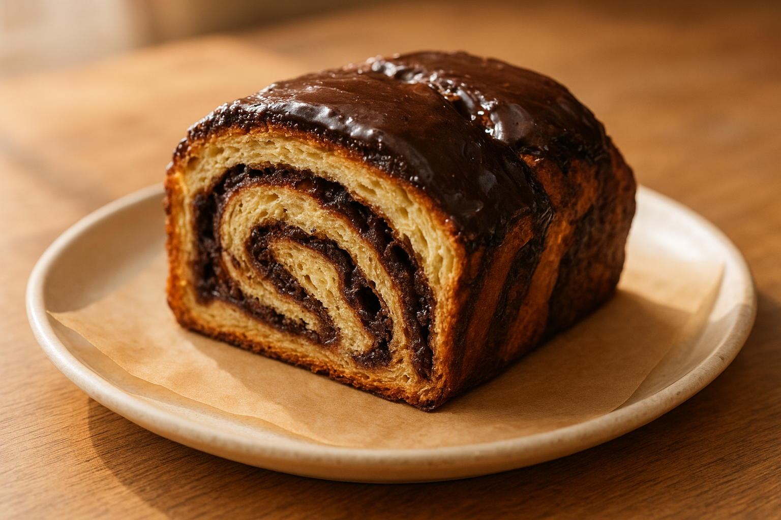 Chocolate Babka Slice bakery bestseller
