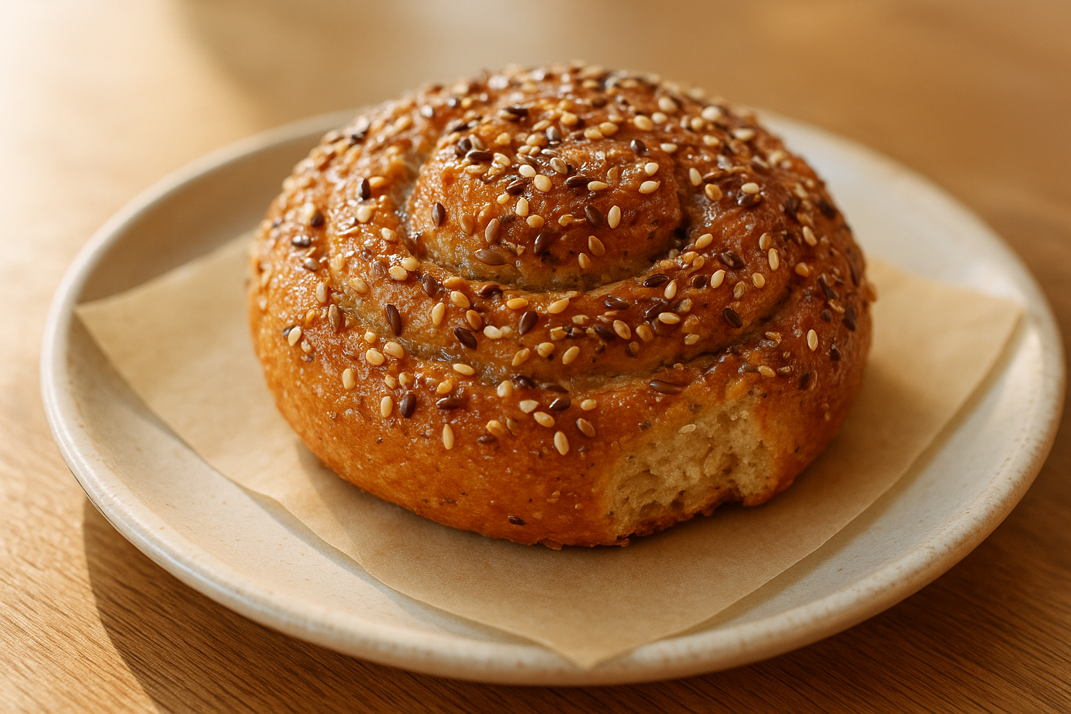 Seeded Morning Bun bakery bestseller