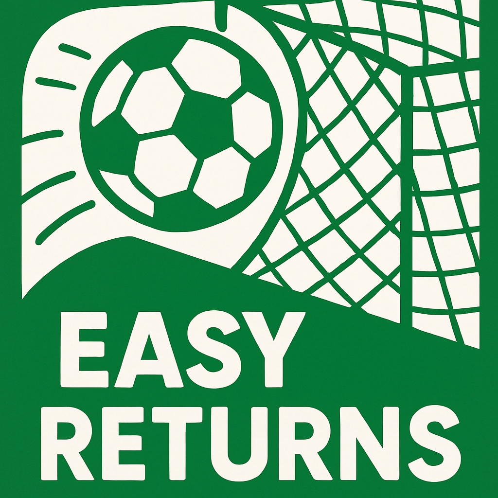 Football going into a goal representing returns