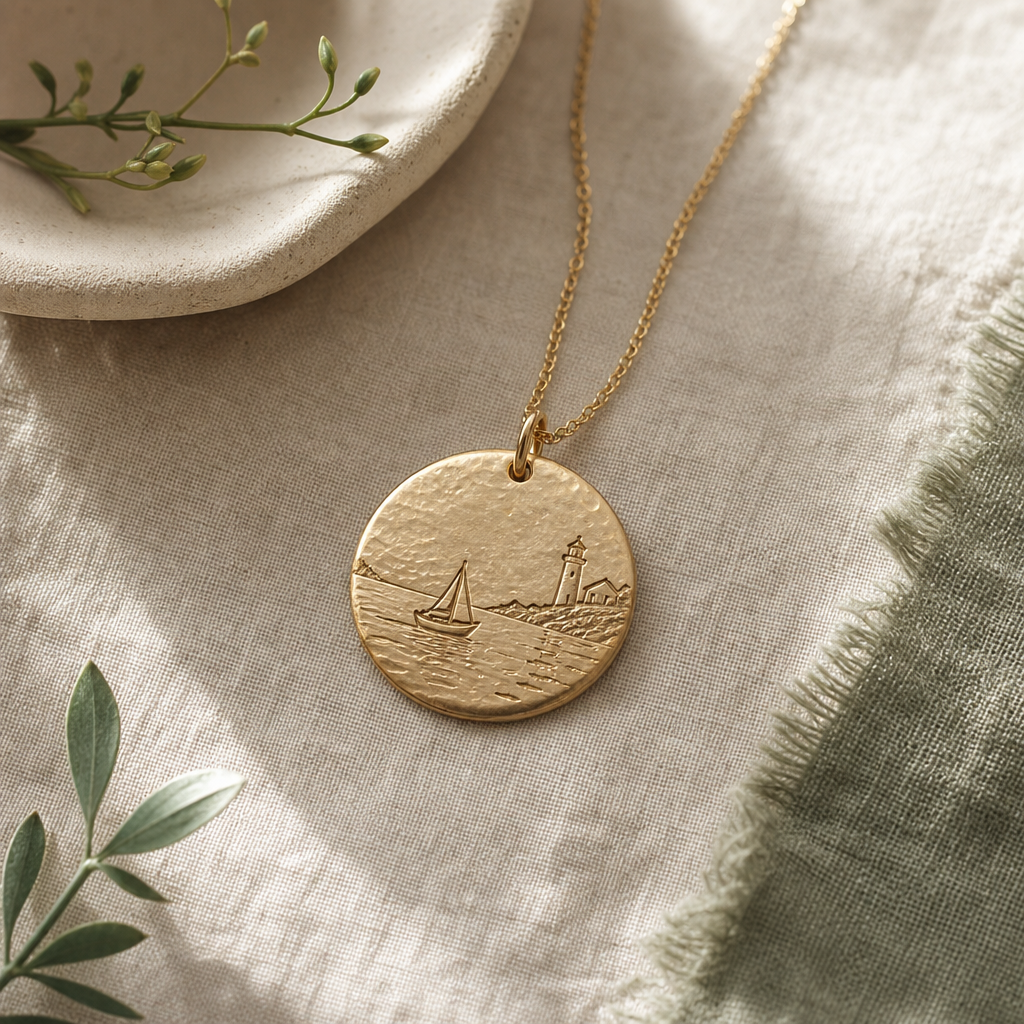 Harbor Disc Pendant