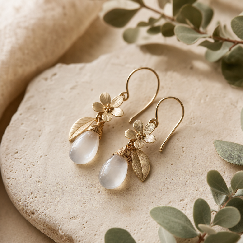 Meadow Drop Earrings detail photo
