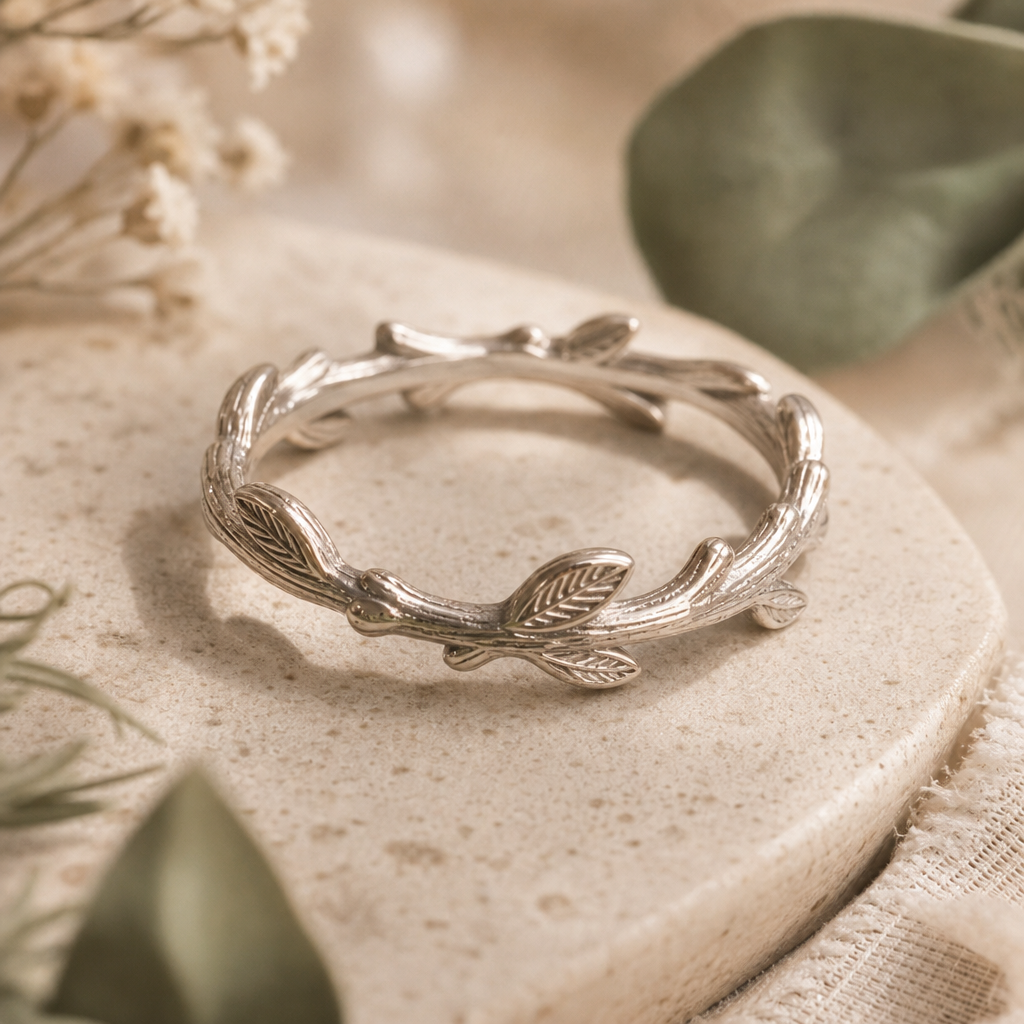 Willow Band Ring detail photo