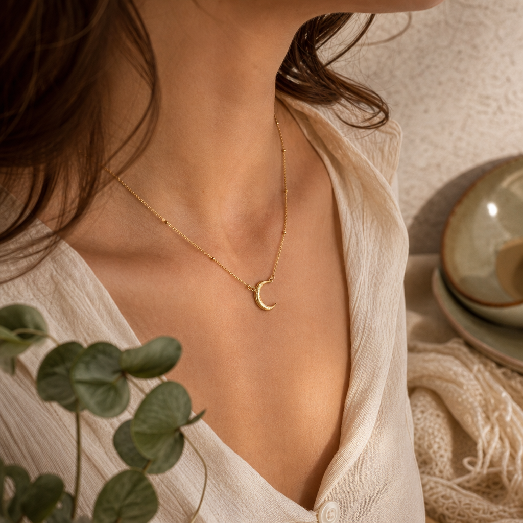 Luna Thread Necklace additional photo