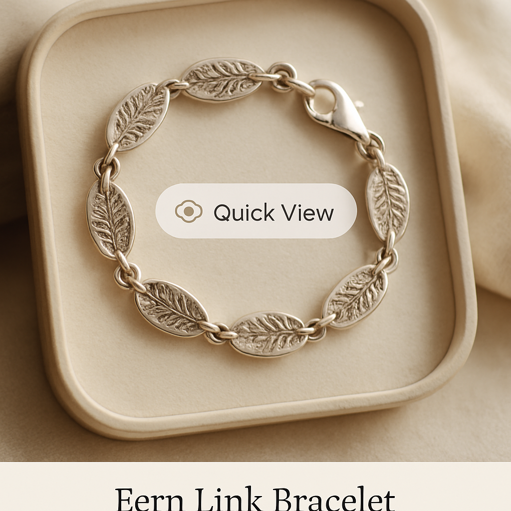 Fern Link Bracelet