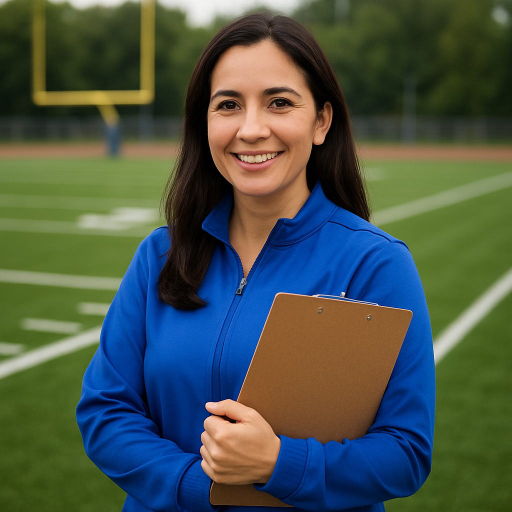 Team Manager Lisa Kim of Blue Rapids