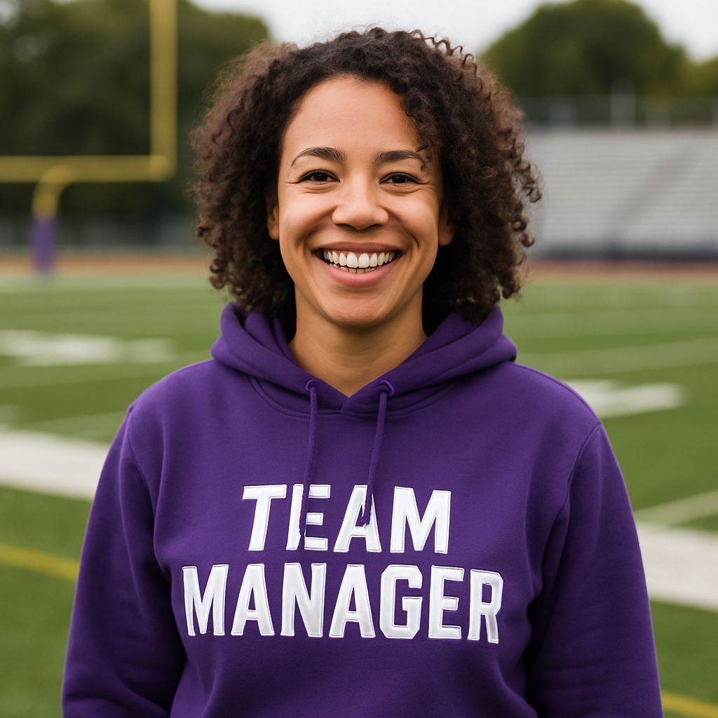 Team Manager Samira Lee of Purple Crushers