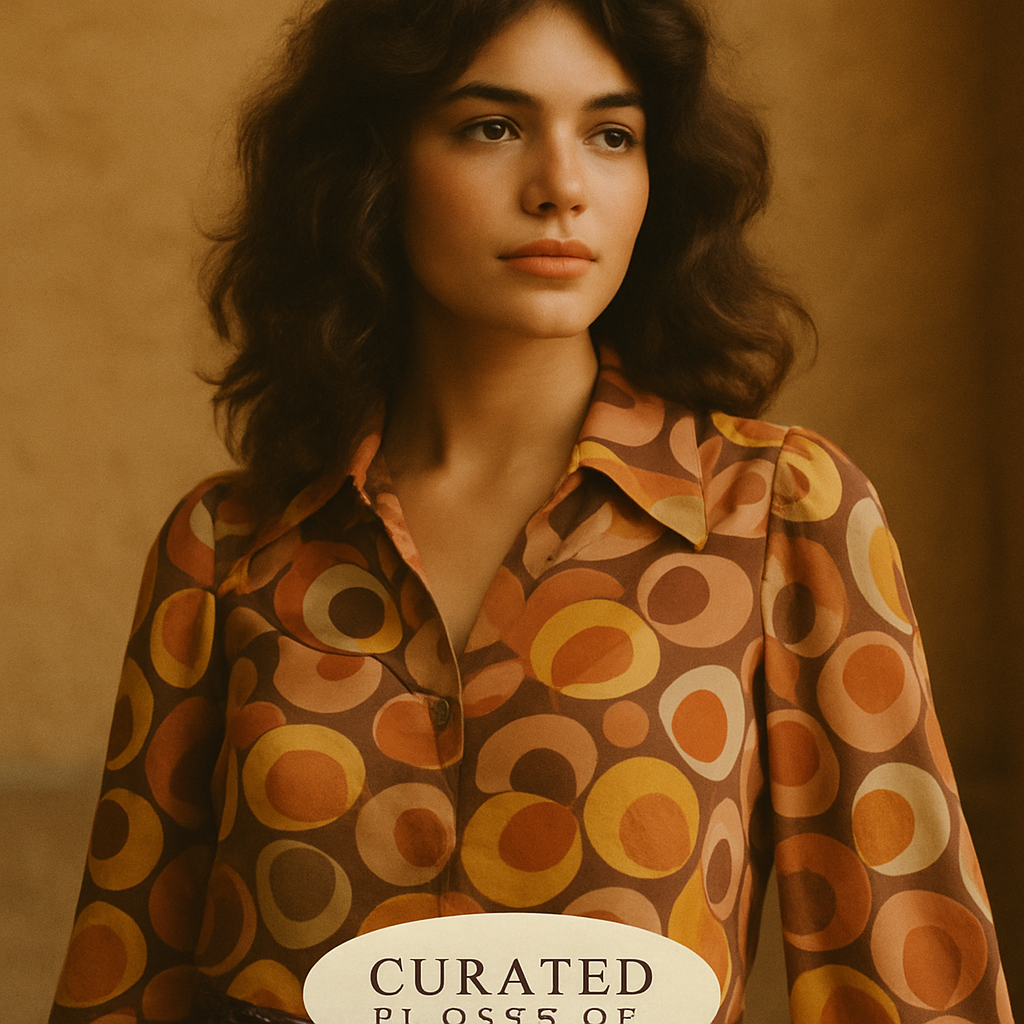 Disco Hour Printed Blouse