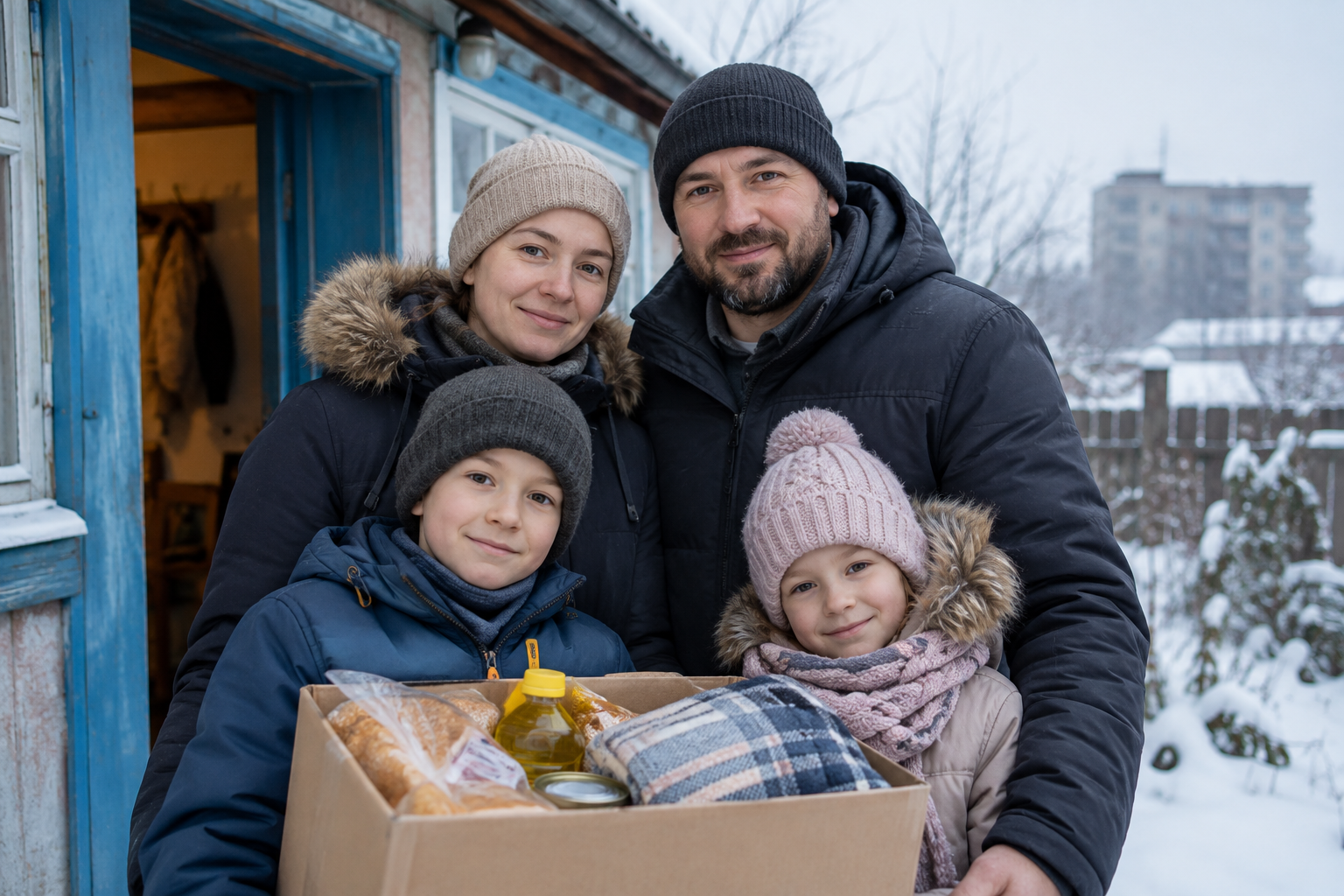 Documentary portrait for the story of Families in Dnipro region