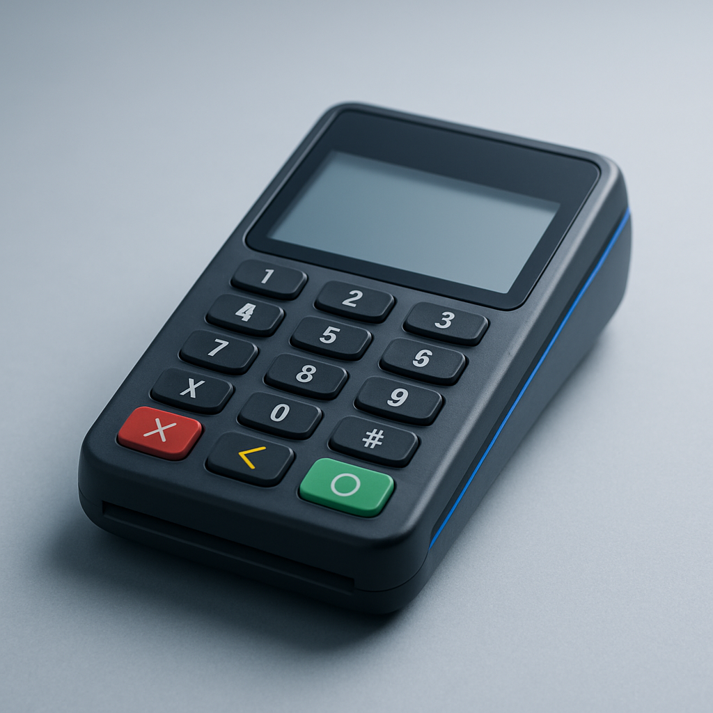 Compact payment terminal for cloud POS hardware