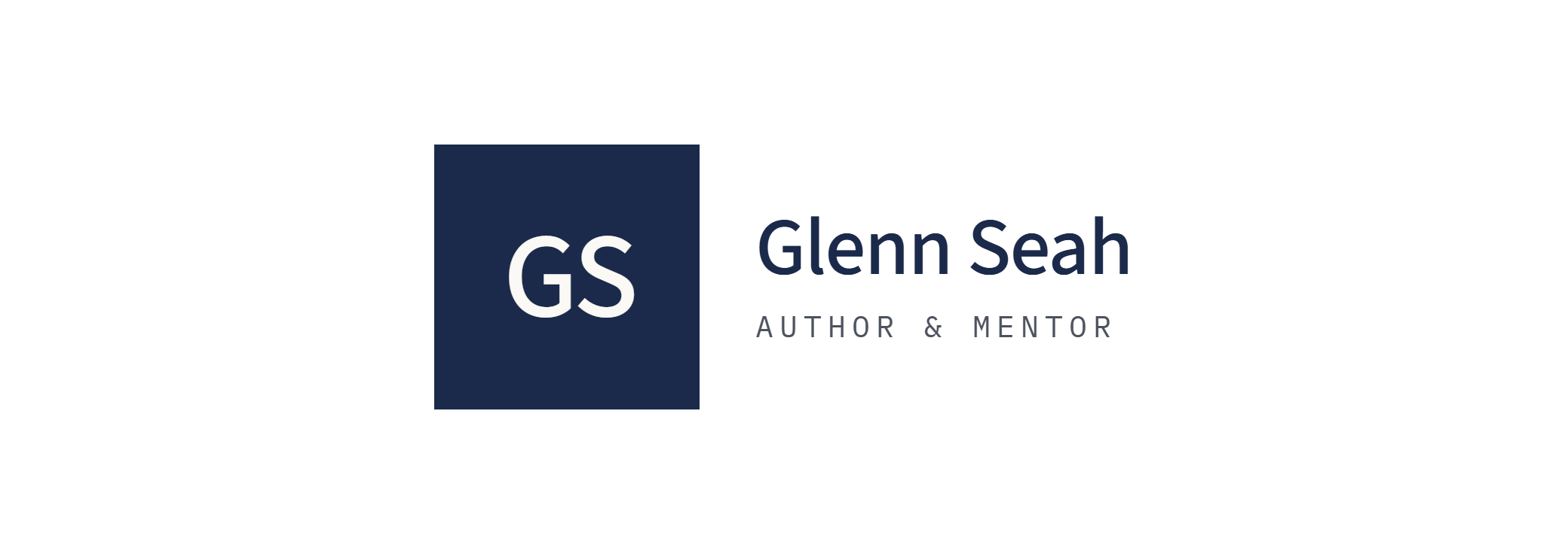 Glenn — Author & Pastor logo