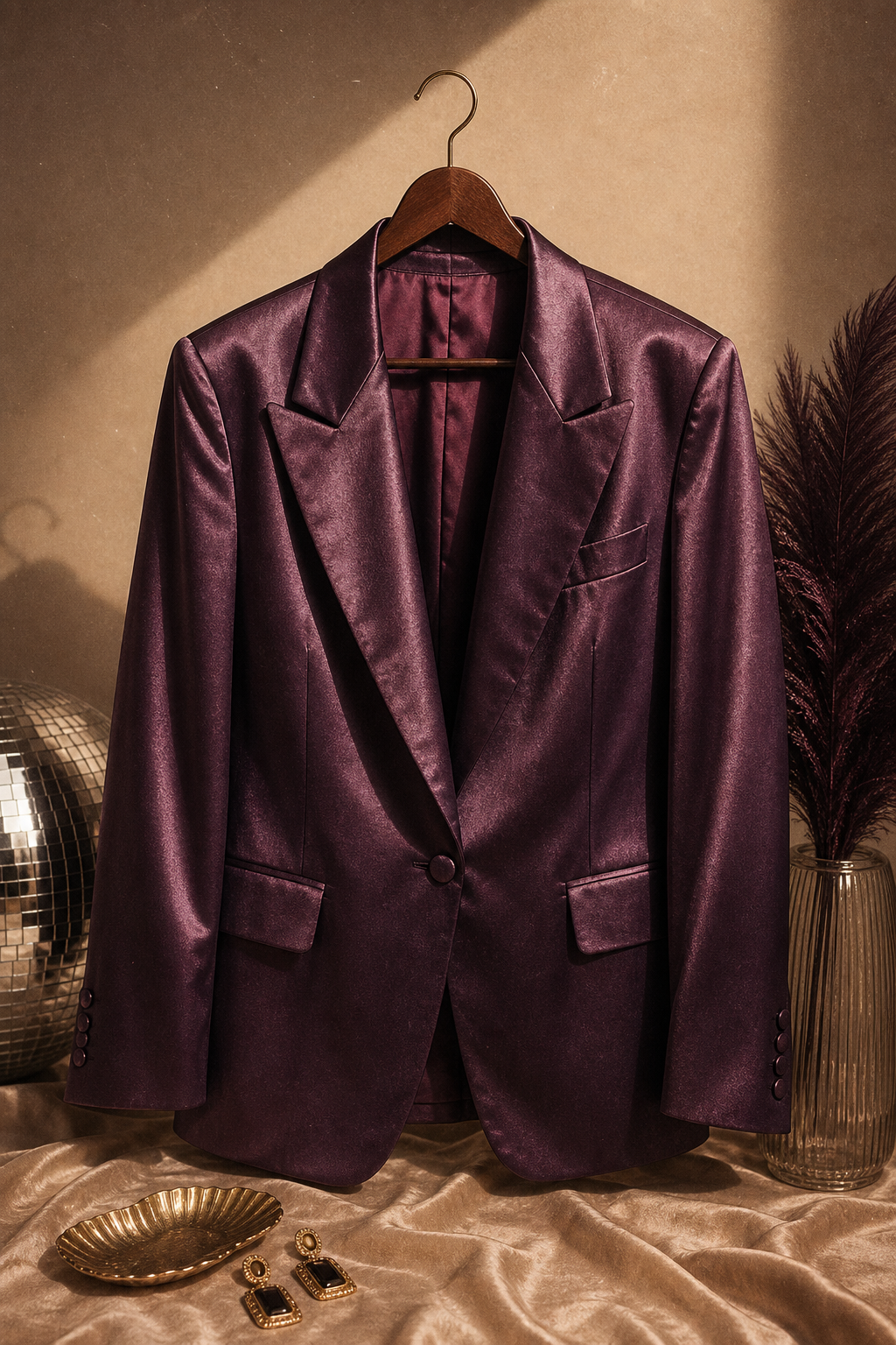 Studio 54 Satin Blazer