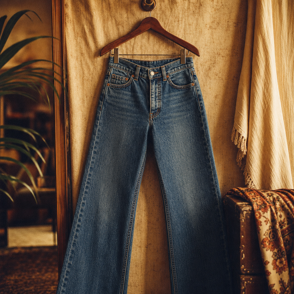 High-Rise Retro Denim