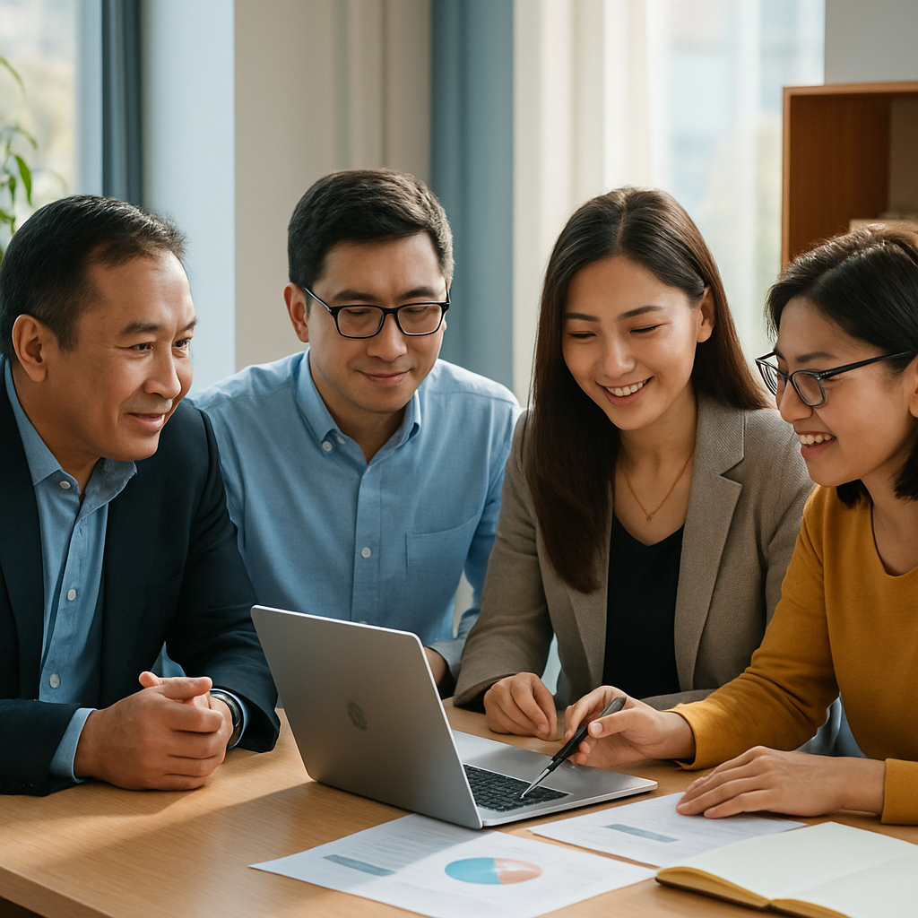 Казахстанские технические специалисты ASECON обсуждают проект, акцент на локальной экспертизе