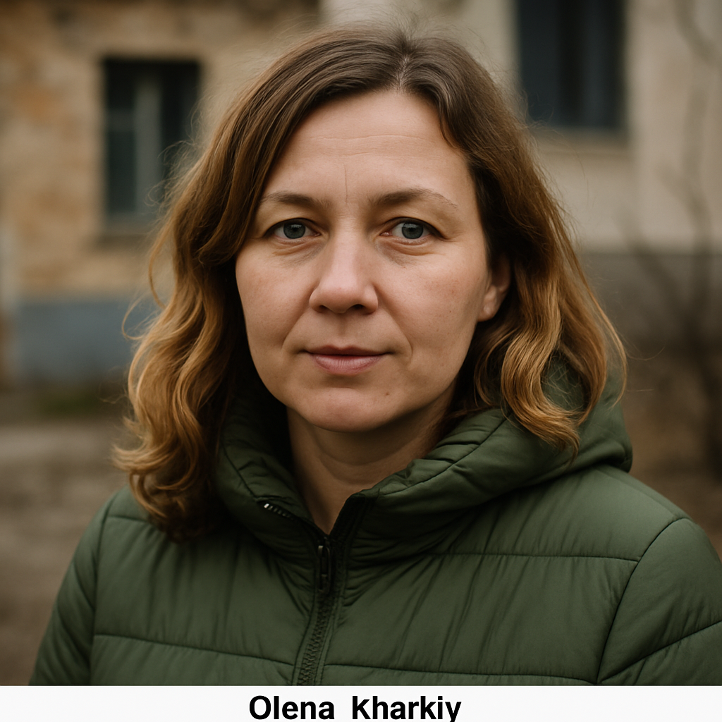 Portrait of Olena, Kharkiv