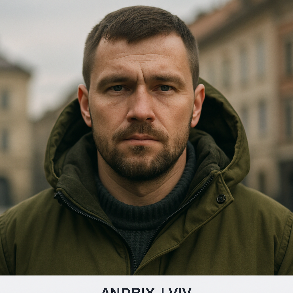 Portrait of Andriy, Lviv
