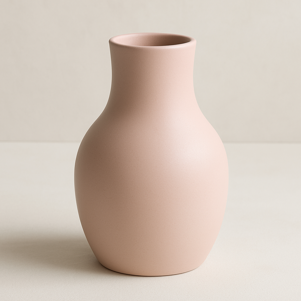 Blush Curve Vase