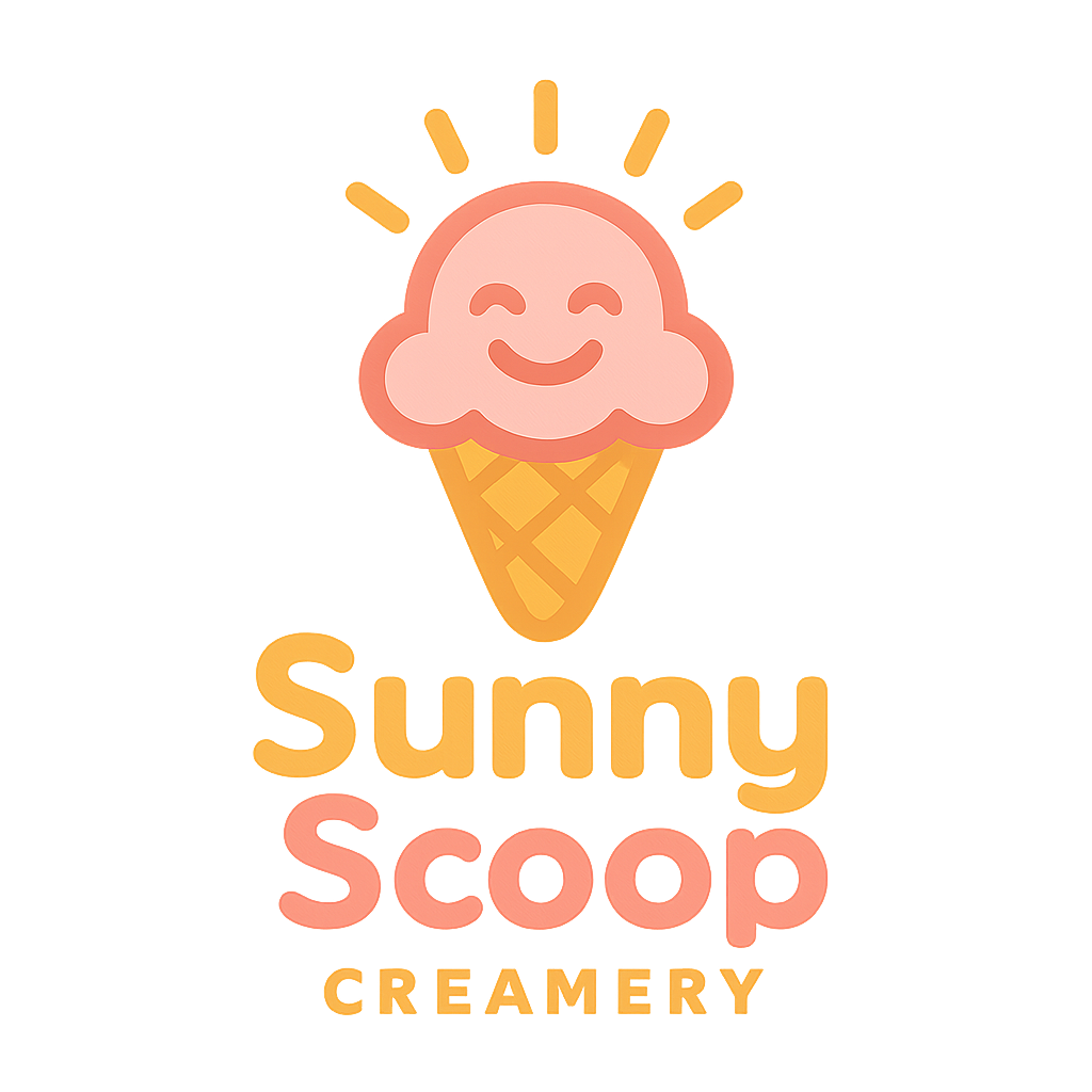 Sunny Scoop Creamery logo