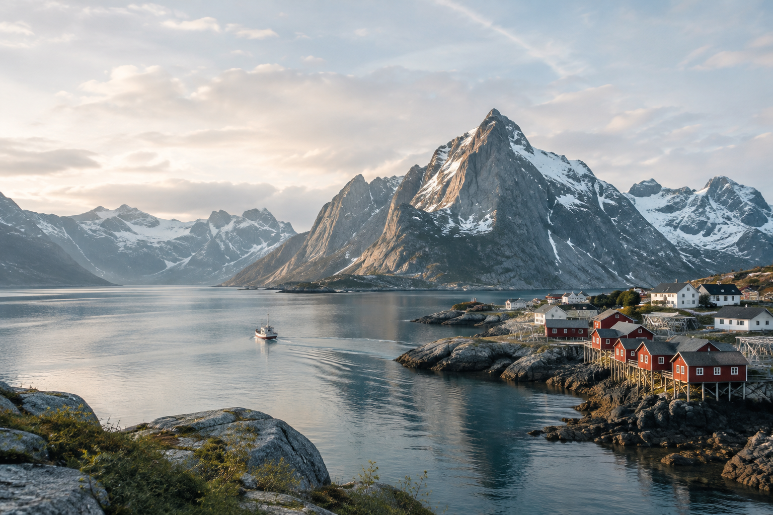 Norway landscape, photographed in natural light