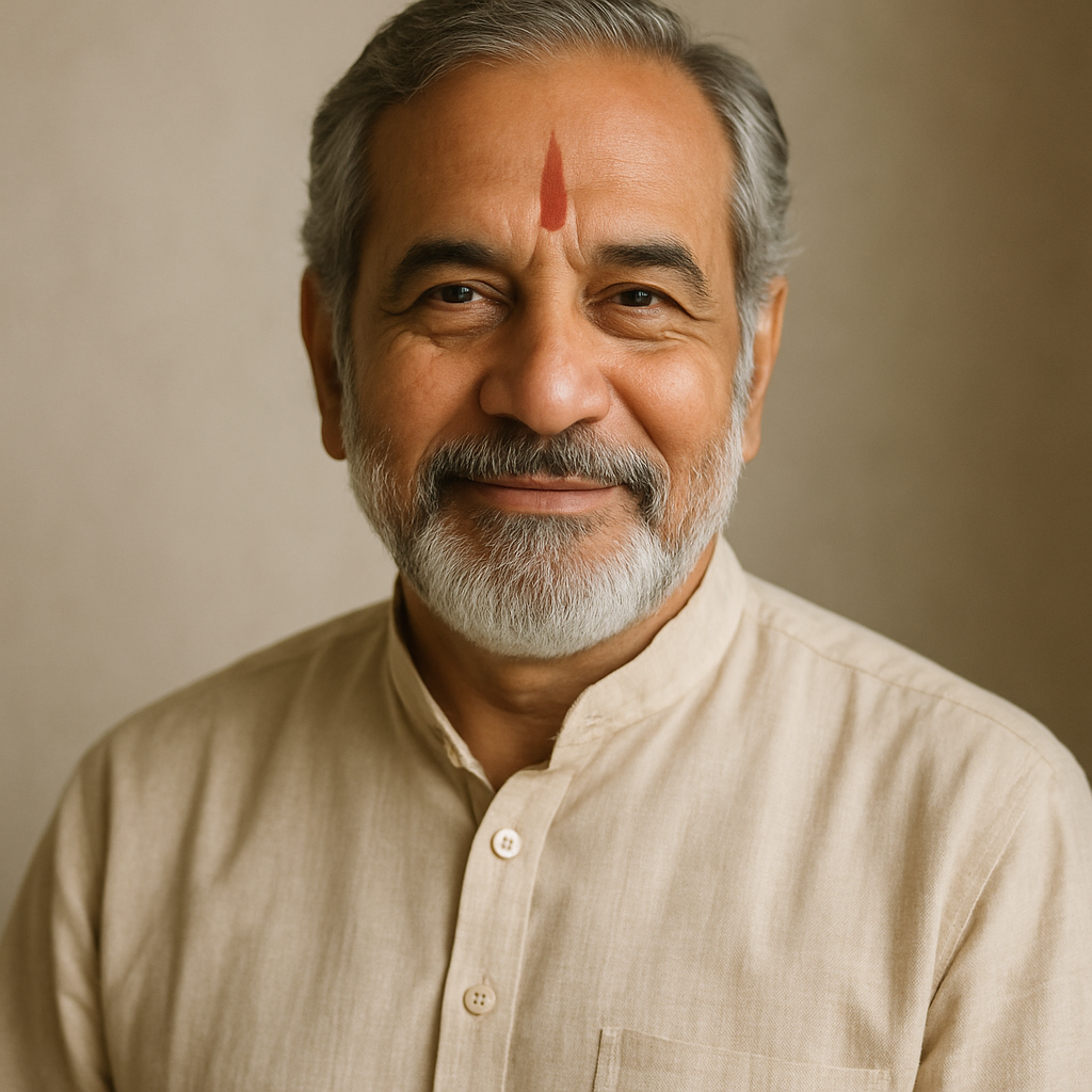 Portrait of Rao Nemani, Vedic Astrologer