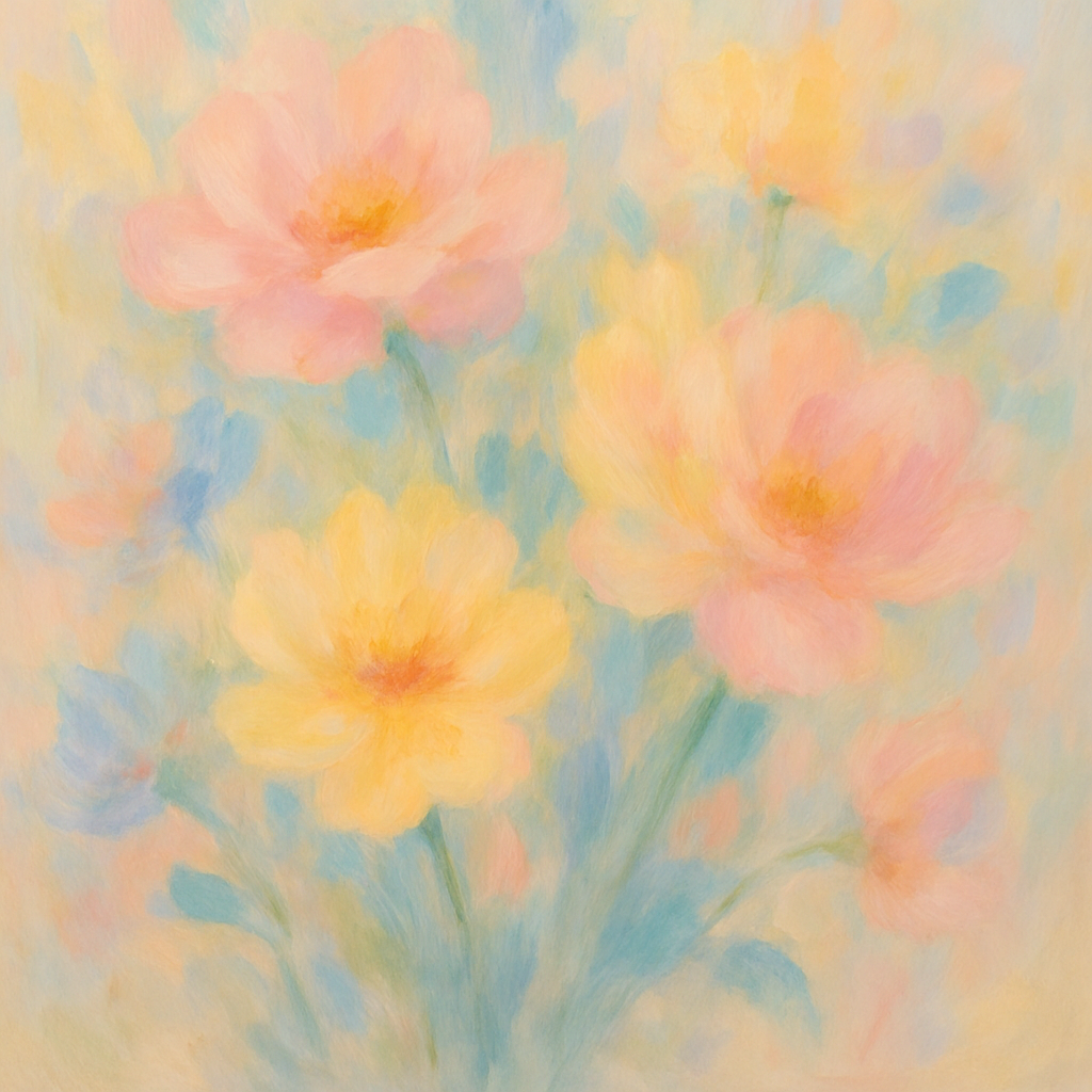 Floral Echoes painting