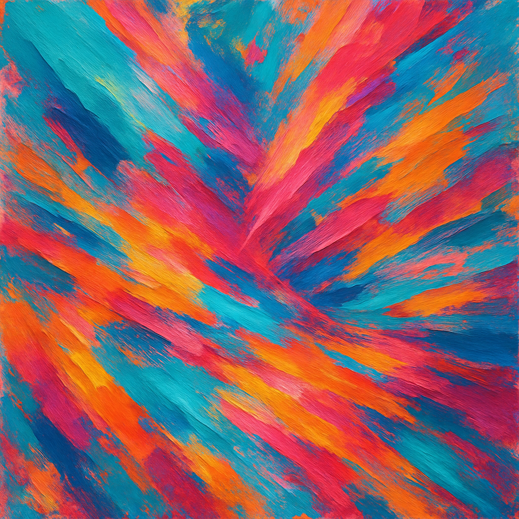 Vivid Reflections painting