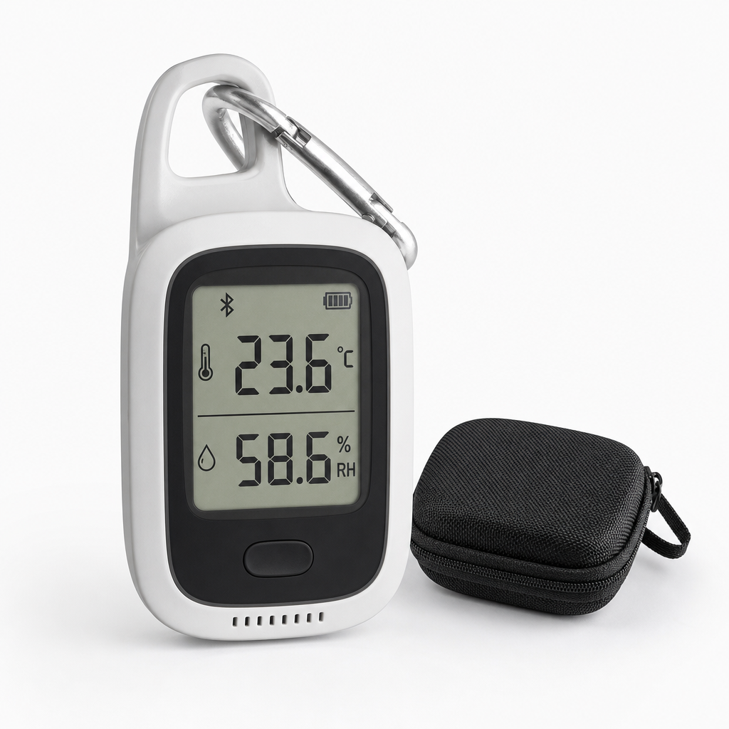 Portable Smart Temperature & Humidity Sensor