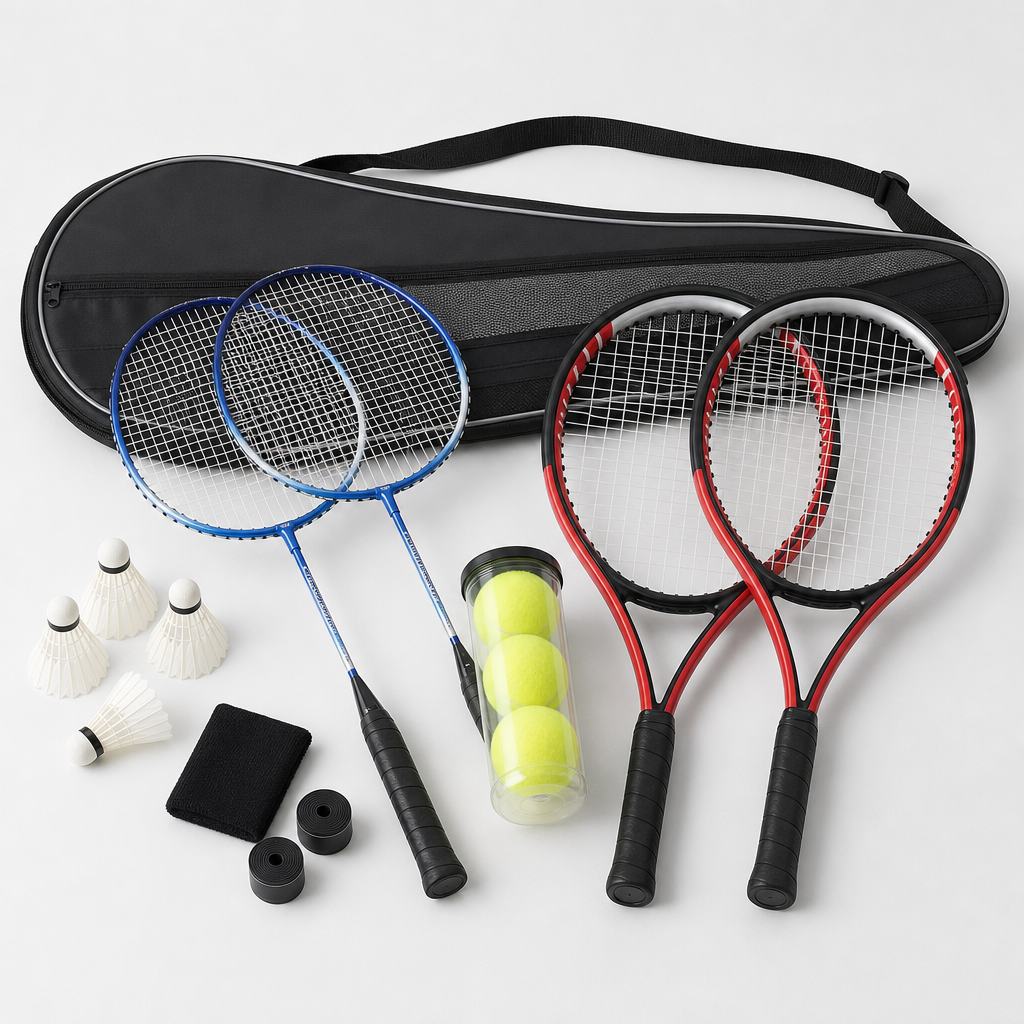 Badminton & Tennis Complete Set product photo