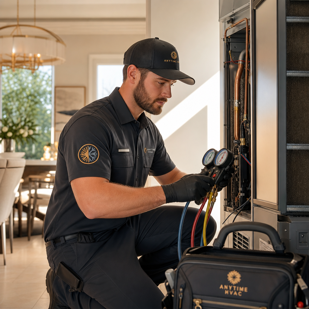 Bright, well-lit HVAC service photo for Maintenance Services