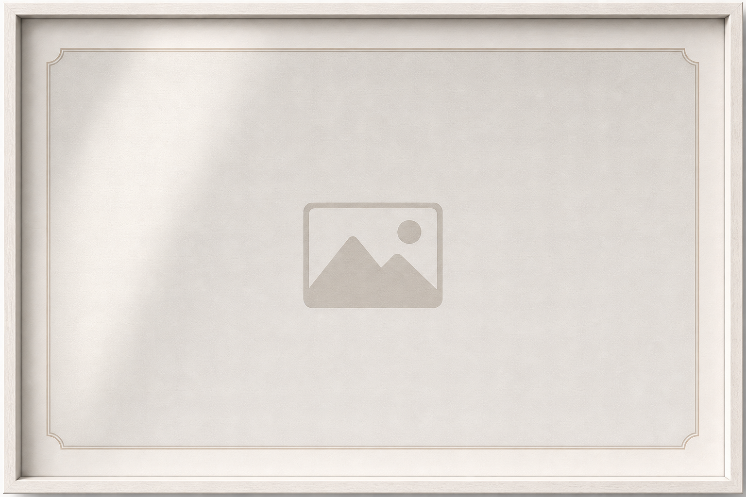 Manual photo placeholder frame