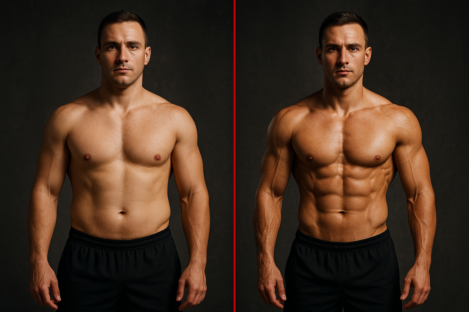 Beginner Plan transformation before and after