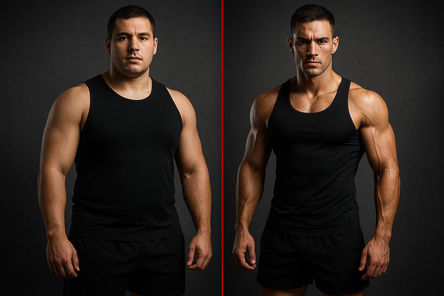 Intense Plan transformation before and after