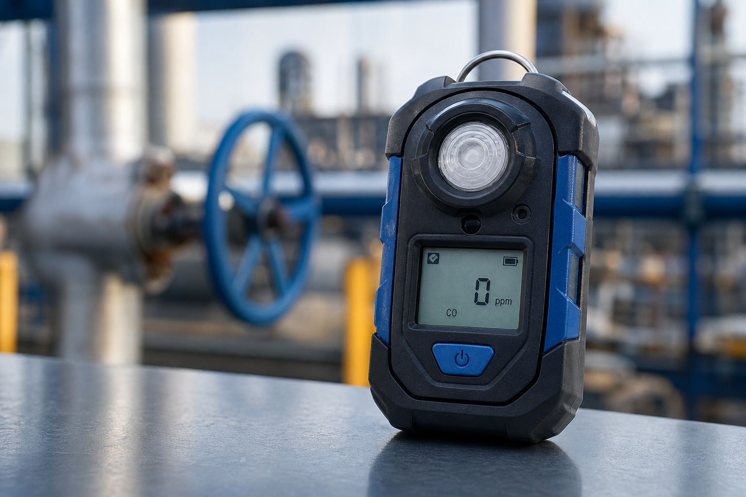 Portable gas detector product visual for Single-Gas Detection