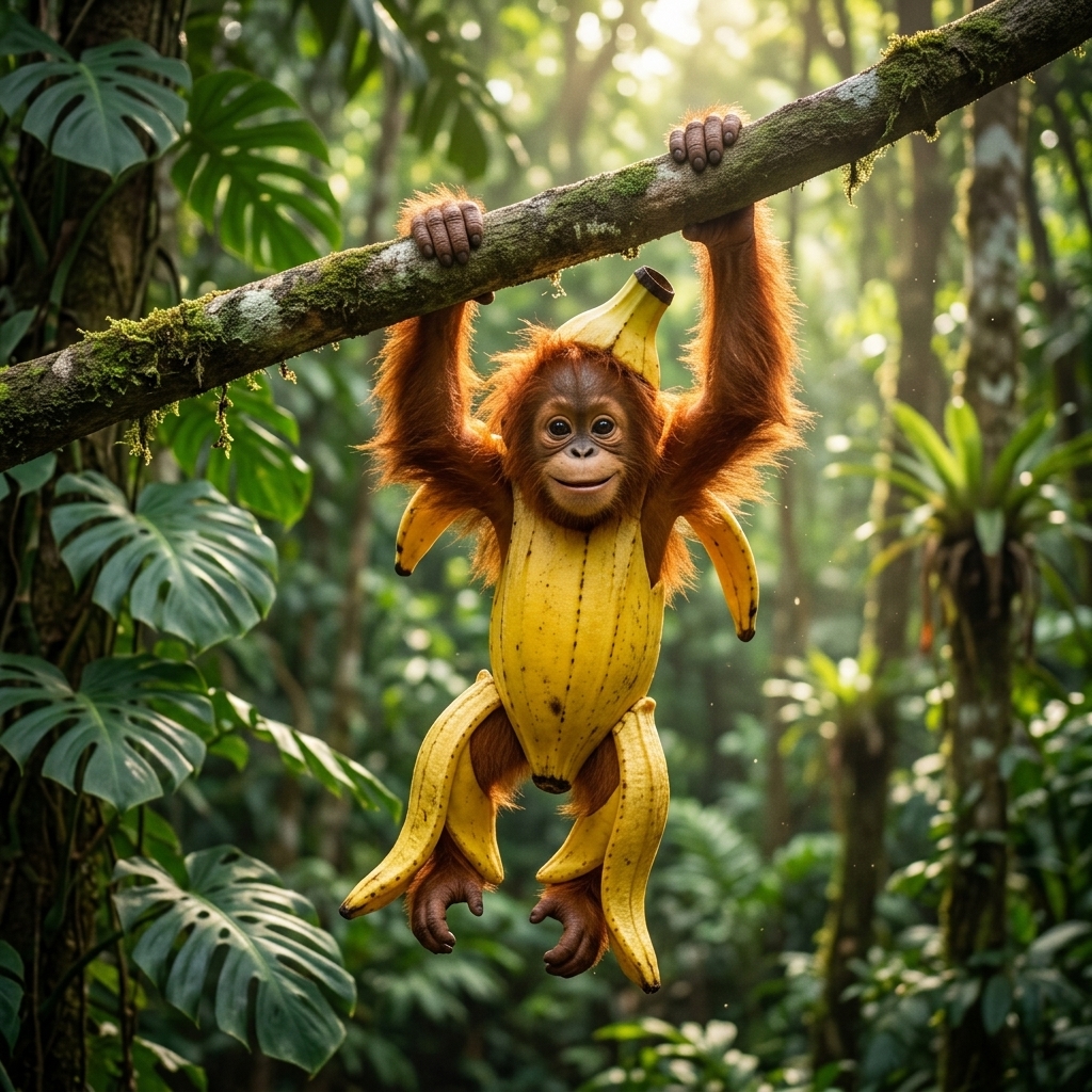 Banvoro picture placeholder with cinematic jungle frame
