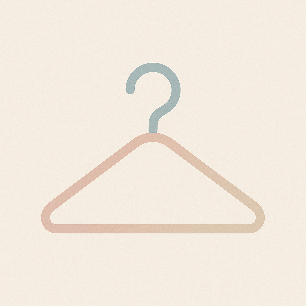 Elegant hanger icon