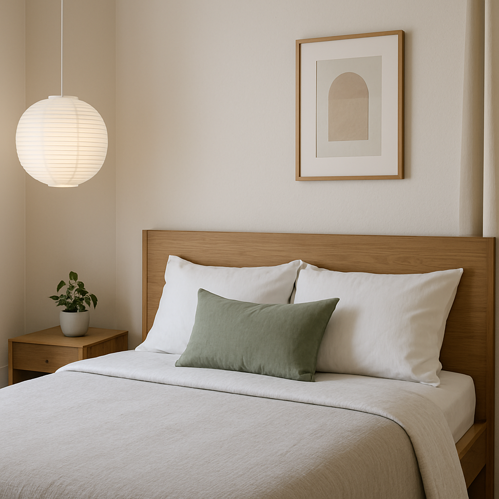 Cozy Kyiv apartment bedroom