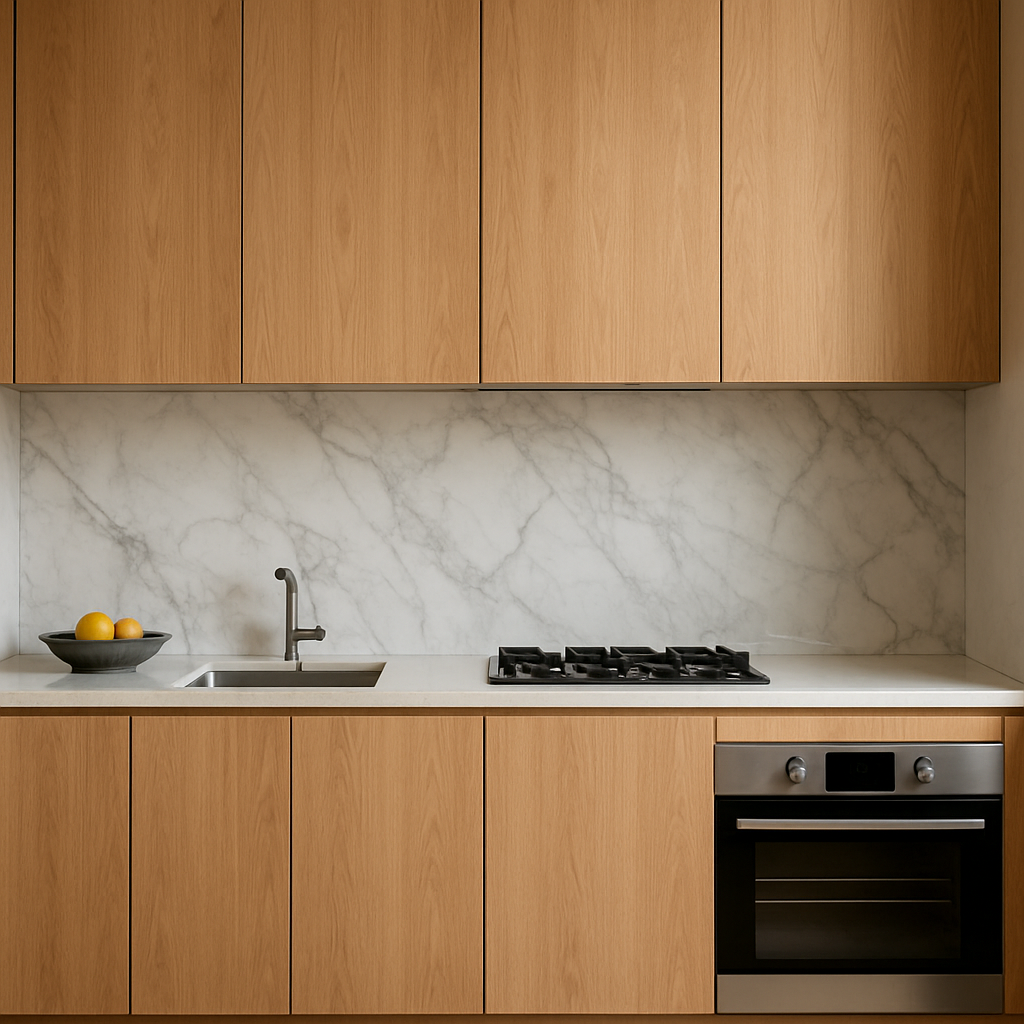 Modern Kyiv apartment kitchen