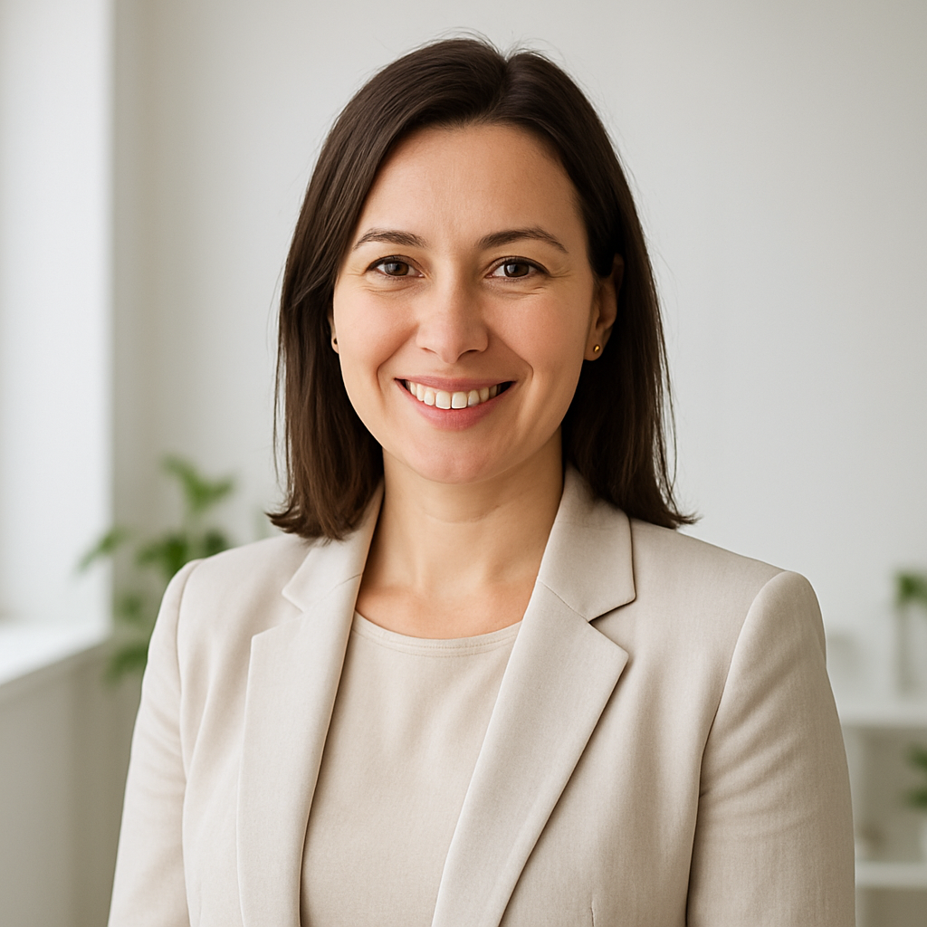 Portrait of Olha Melnyk