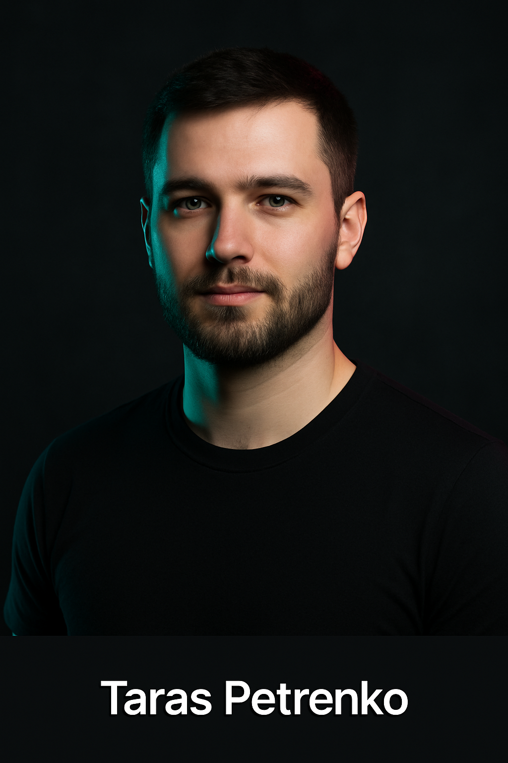 Portrait of Taras Petrenko, JavaScript Engineer at Edge Stack