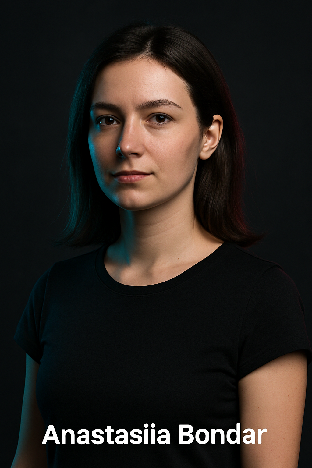 Portrait of Anastasiia Bondar, Design Engineer at Motion Grid
