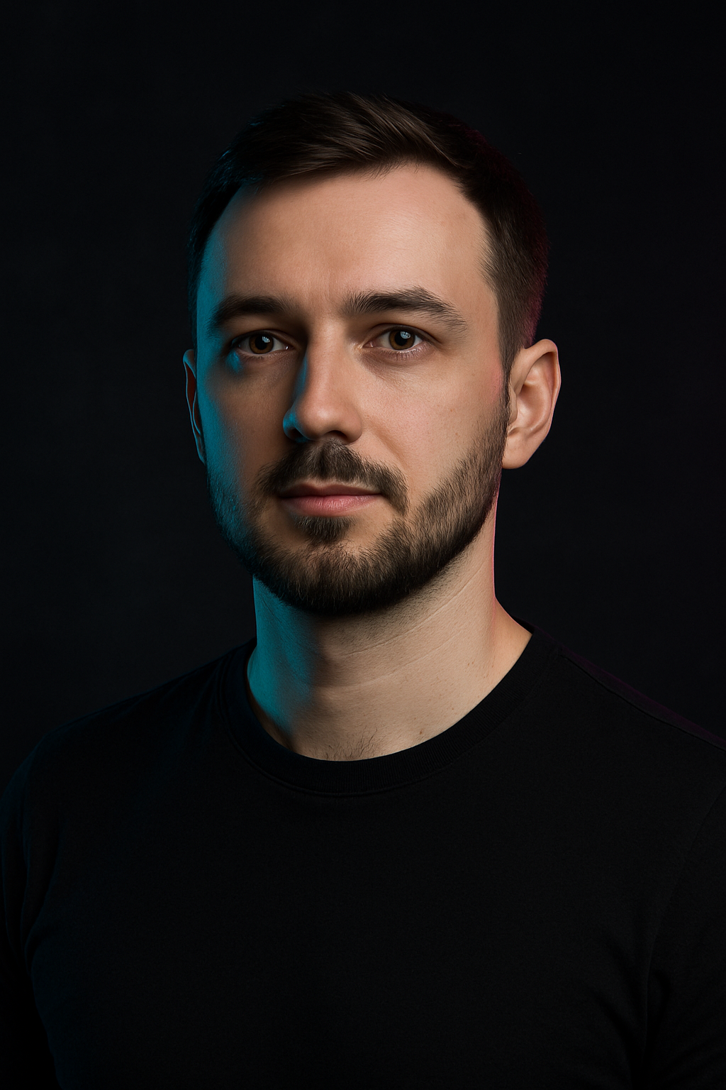 Portrait of Maksym Didenko, Developer Experience Engineer at Toolchain House