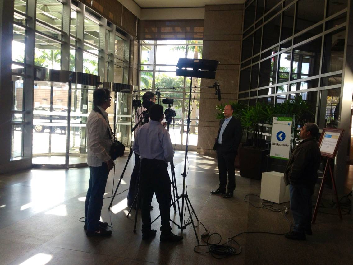 Coordenação de produção em set para projeto da Experian.