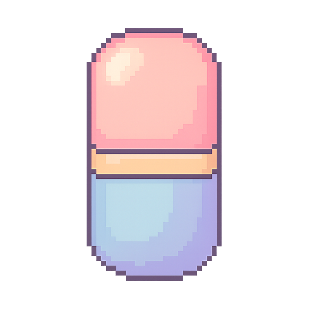 Retro time capsule icon