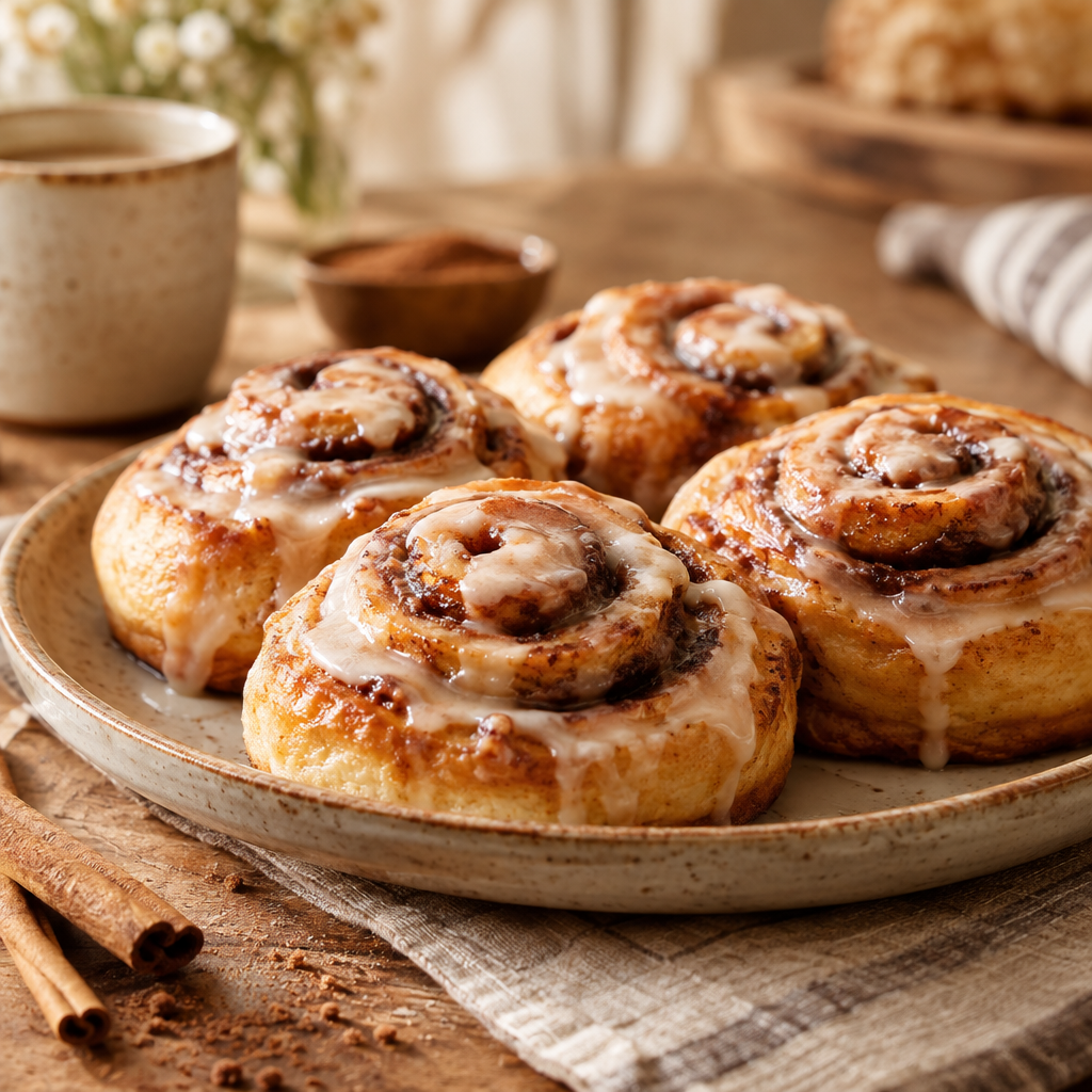 Cinnamon Rolls artisan bakery item