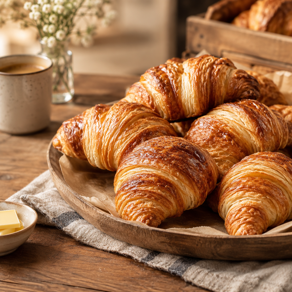 Buttery Croissants artisan bakery item