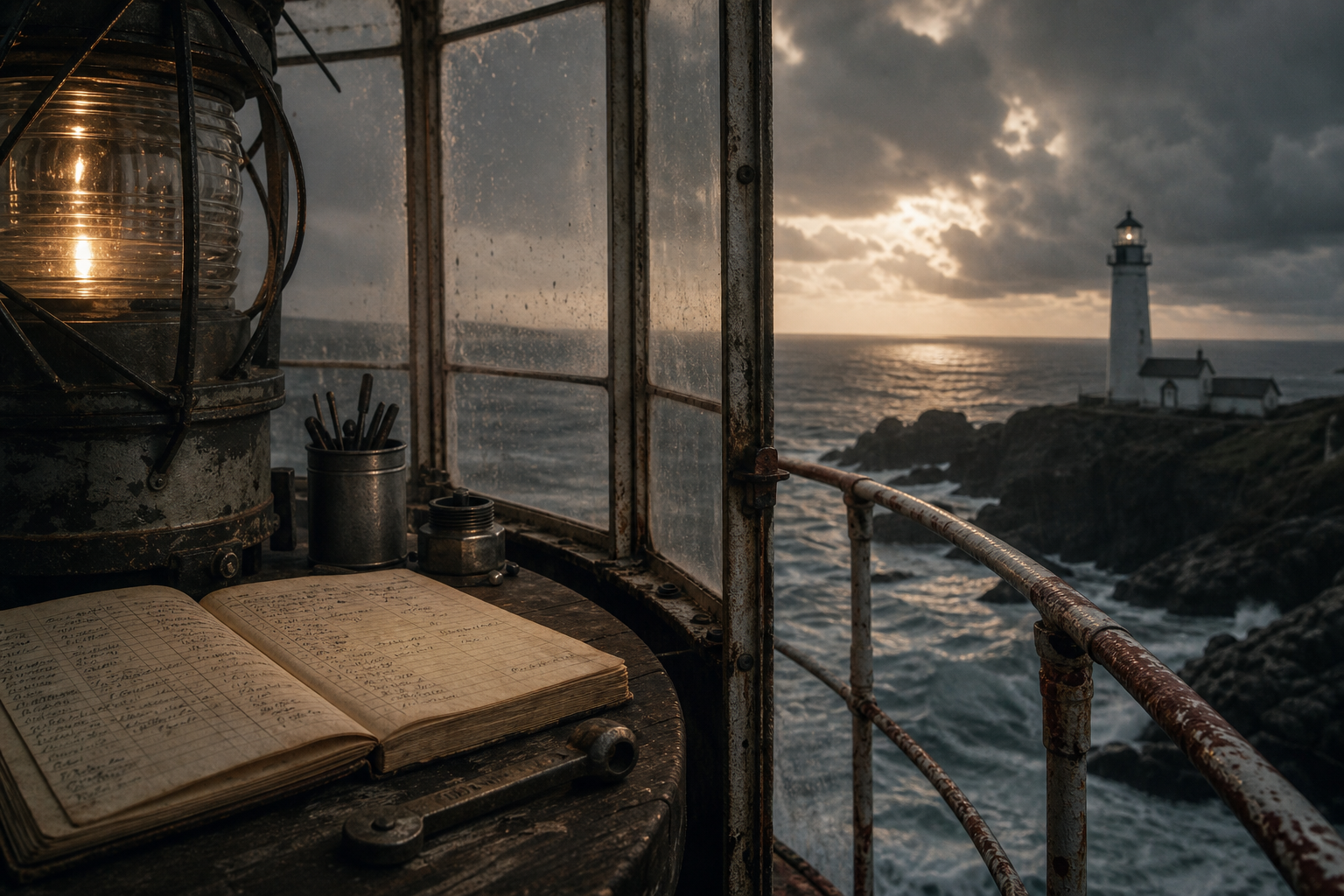 Documentary-style archival scene for The Night Watch