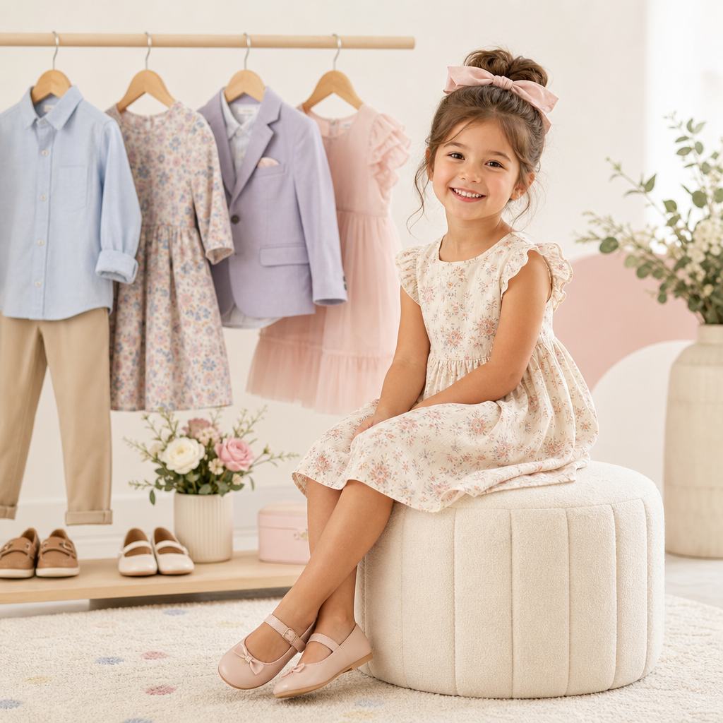 Dressy-yet-comfy looks for celebrations, photos, and special outings.