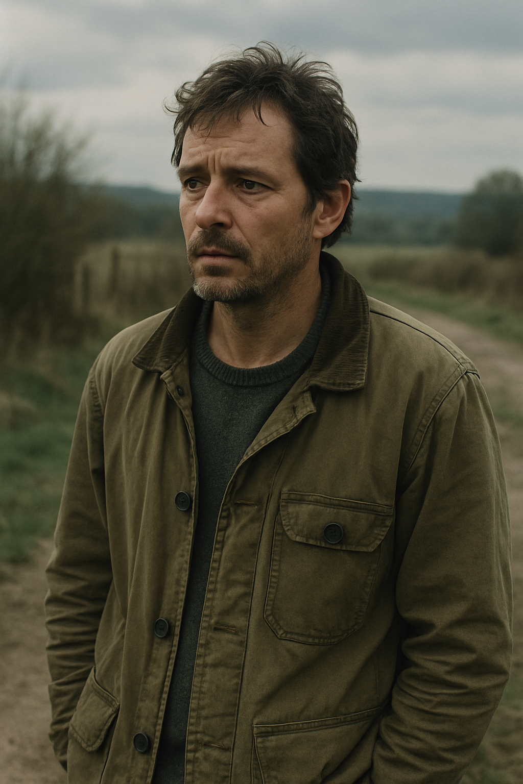 Documentary field shoot with natural light and candid subject